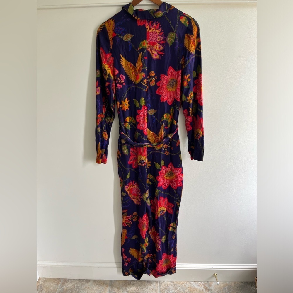 Farm Rio Tie-Waist Jumpsuit Size Medium NWT - Picture 5 of 17